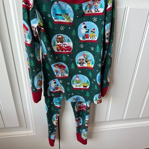 Little Sleepies Disney A Very Pixar Christmas Pajamas Size 2T - Picture 3 of 3